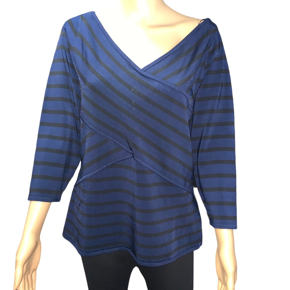 White House Black Market Wrap Blouse